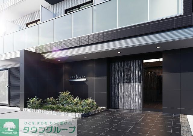 エントランス　完成予想パース