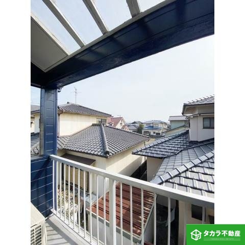 バルコニー　画像は２０４号