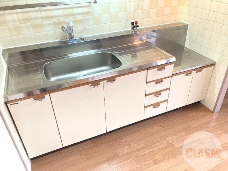 キッチン　ガスコンロ設置可♪