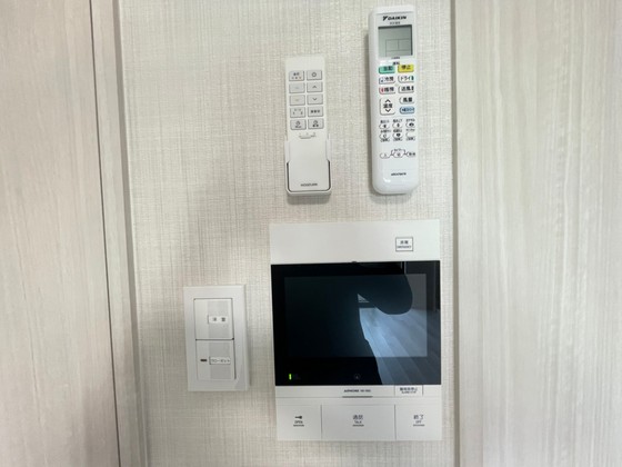 セキュリティ　※別部屋の写真です