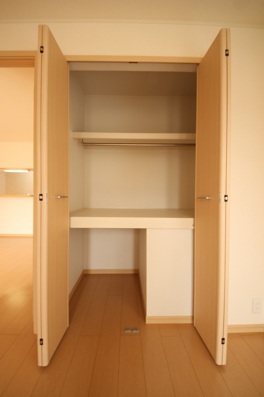 収納　収納のためのスペースです