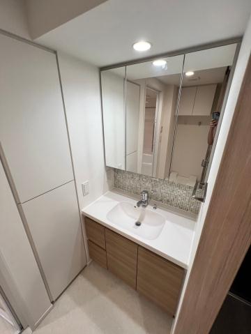 洗面設備　忙しい朝には欠かせない洗面所です