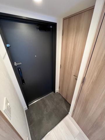 玄関　明るい玄関です