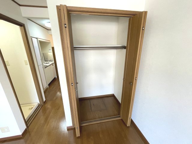 収納　大きなスペースがあり、収納には困りません