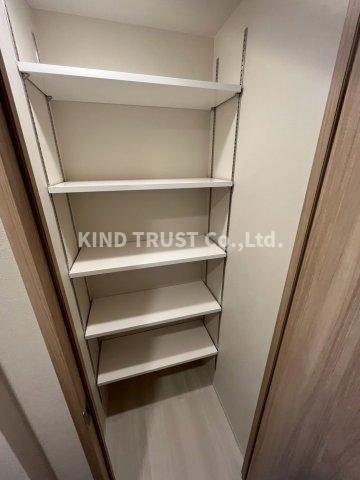 収納　ちょっとした収納スペースも充実しています