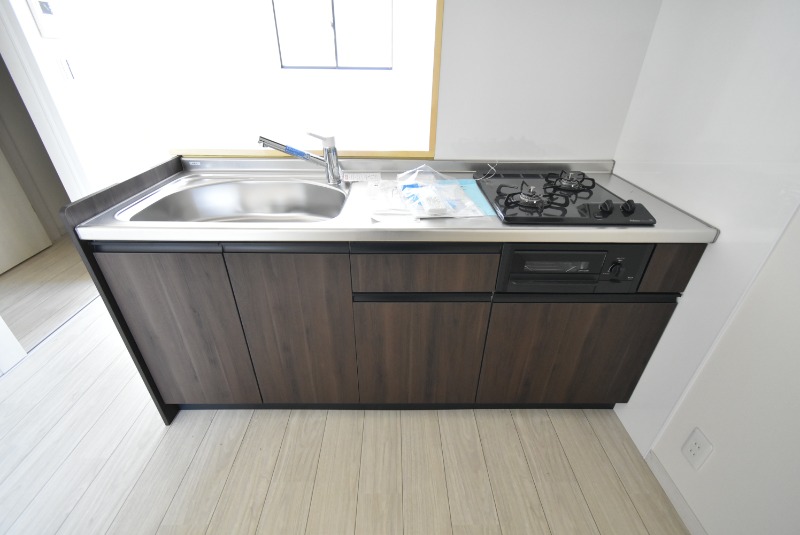 キッチン　建築中