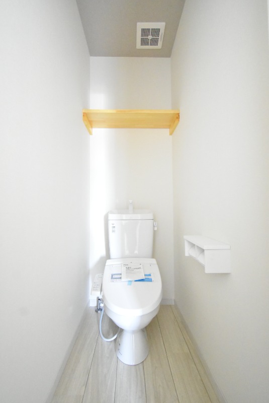 トイレ　建築中