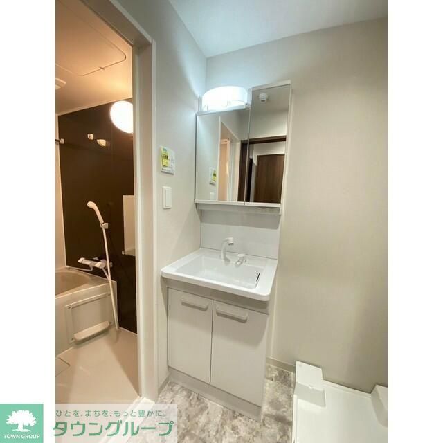 洗面設備　※別タイプ間取り参考イメージ　現況優先