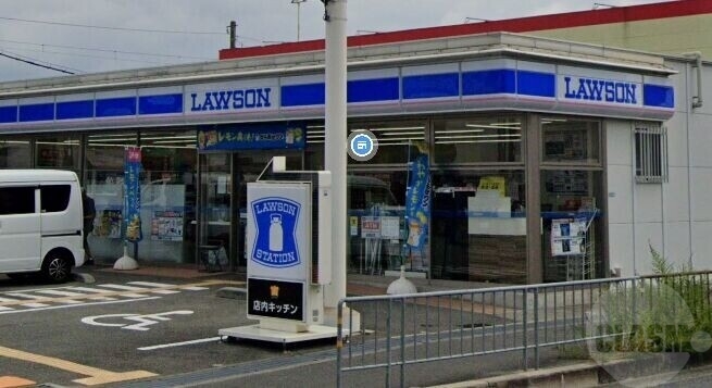 コンビニ　ローソン吹田新芦屋下店（コンビニ）まで608m