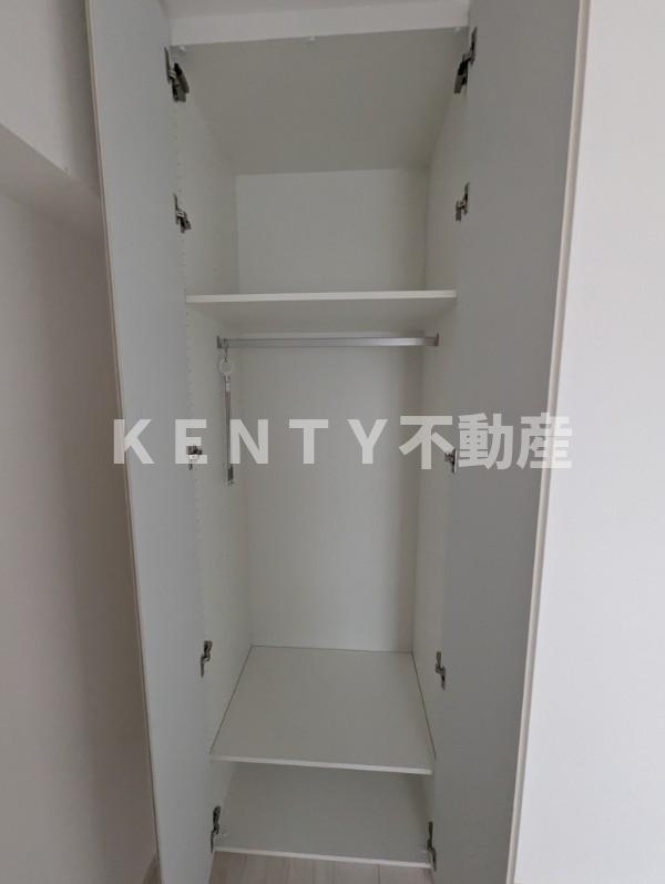 収納　ちょっとした収納スペースも充実しています