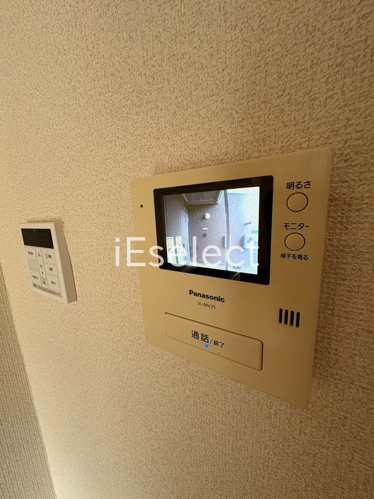 セキュリティ　TVモニターホン付きです