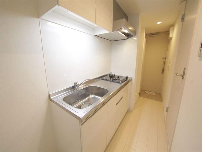 キッチン　システムキッチン（ガス2口コンロ付）