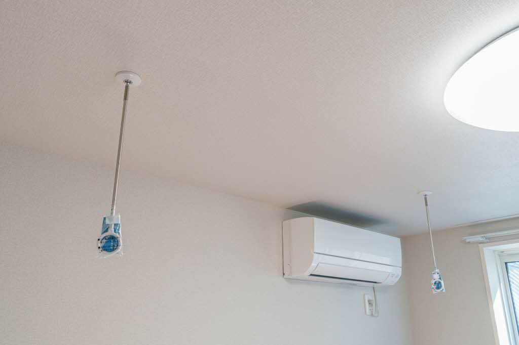 その他設備　室内物干し