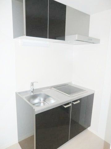 キッチン　ＩＨ２口のシステムキッチンです