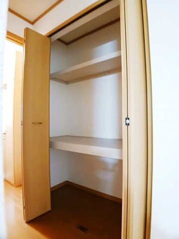 収納　収納のためのスペースです