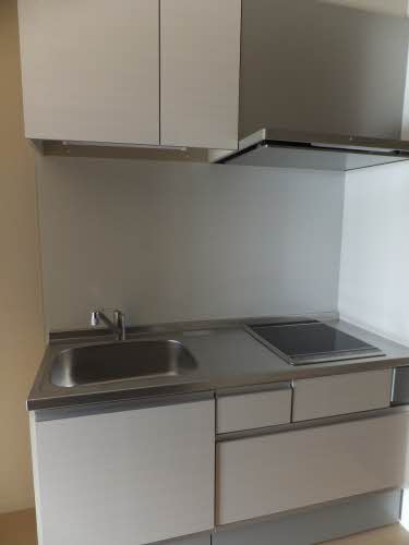 キッチン　システムキッチン　IHクッキングヒーターです