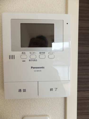 セキュリティ　モニタ付きインターホン