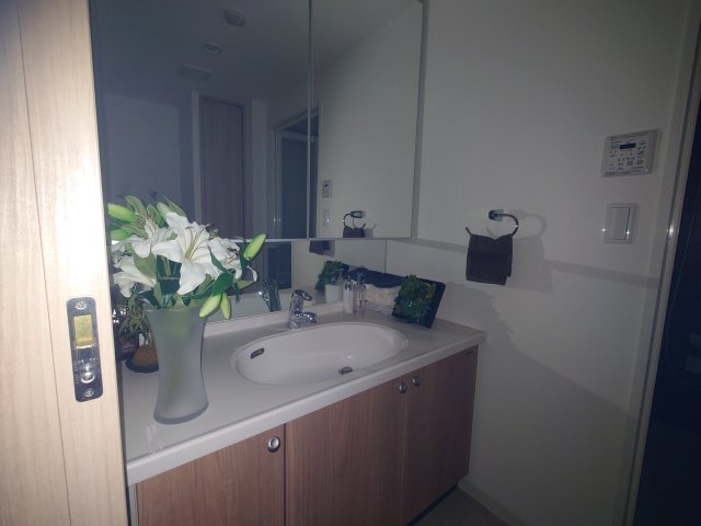 洗面設備　同物件別号室の写真です。