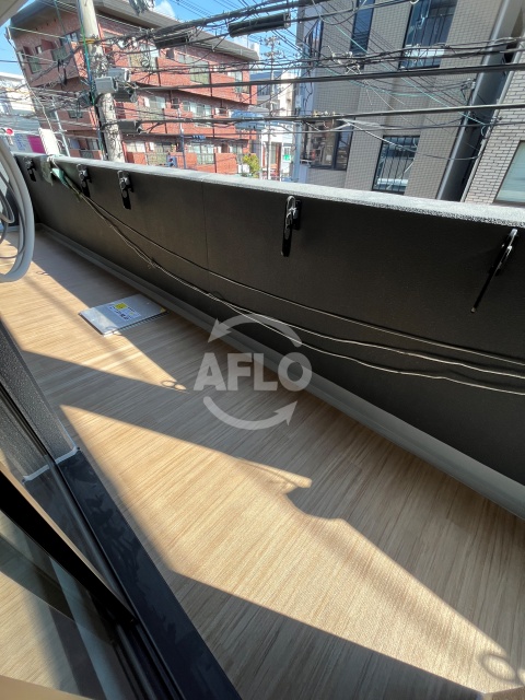 バルコニー　レジュールアッシュあびこ　バルコニー