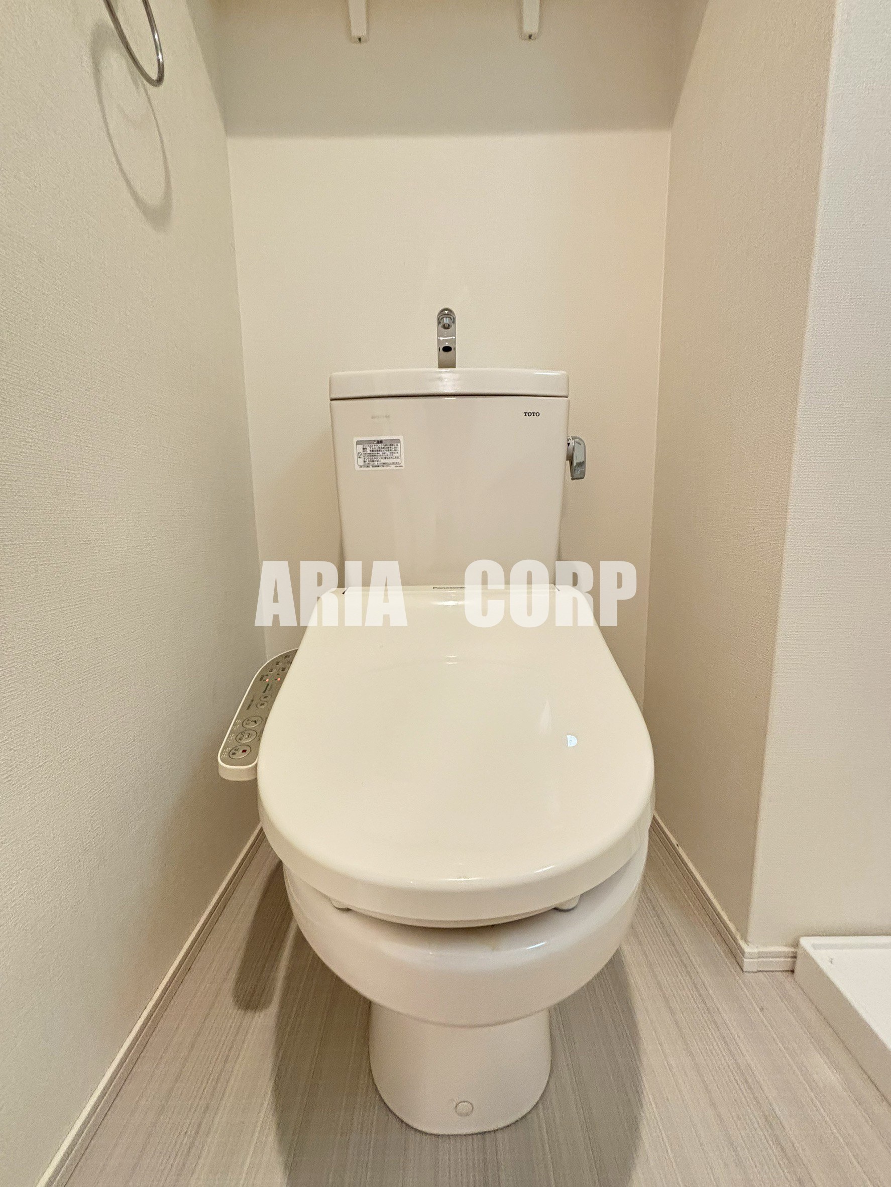 トイレ　ウォシュレット対応のWCです。