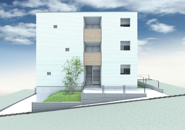 建物外観　駅徒歩3分の立地！！学生さんにもおすすめです☆