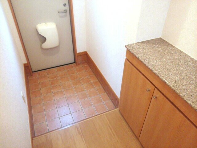 玄関　ゆったりとした玄関です