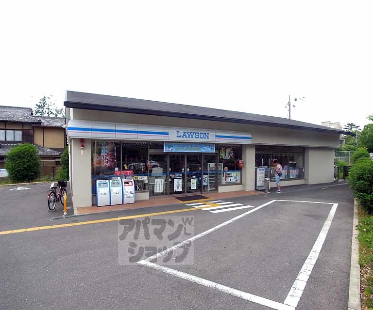 コンビニ　ローソン 太秦蜂岡町店（コンビニ）まで450m