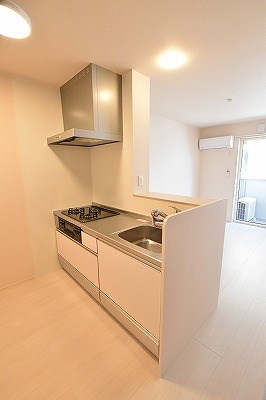 キッチン　対面式システムキッチン