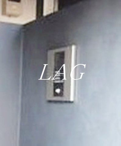 セキュリティ　モニター付きインターホンです。