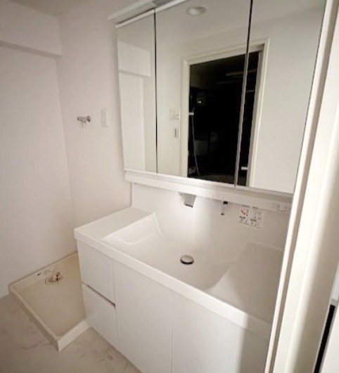 洗面設備　五反田リーラハイタウン（別部屋参考画像）