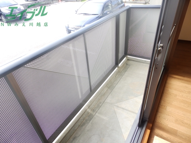 バルコニー　同物件別部屋の写真