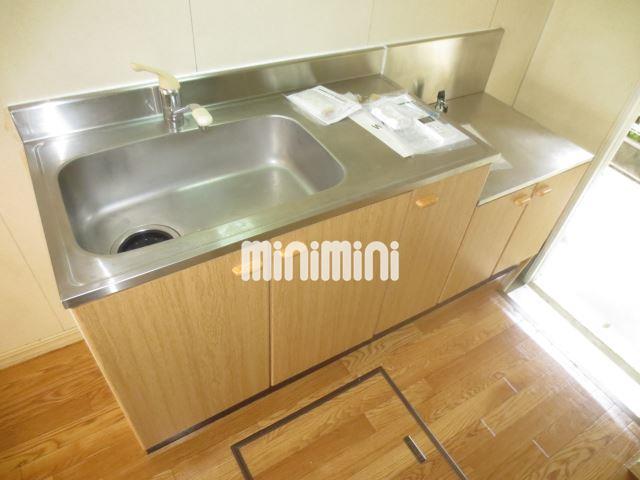 キッチン　ガスコンロ設置可能！