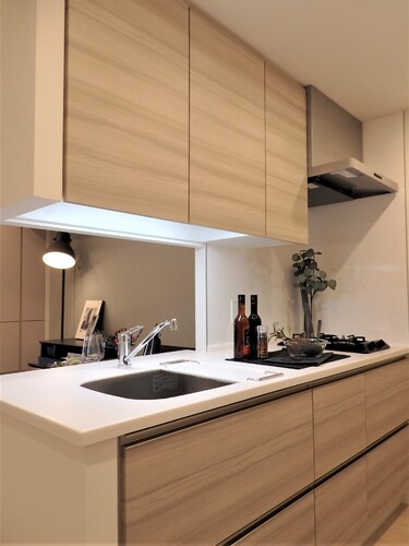 キッチン　※モデルルームのため家具は撤去となります