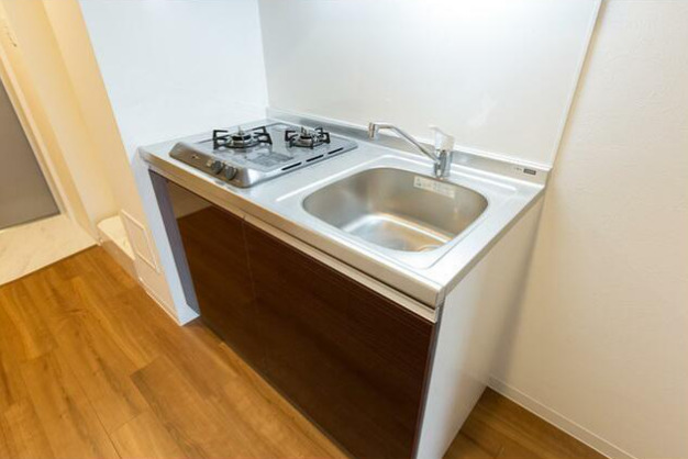 キッチン　2口ガスコンロです