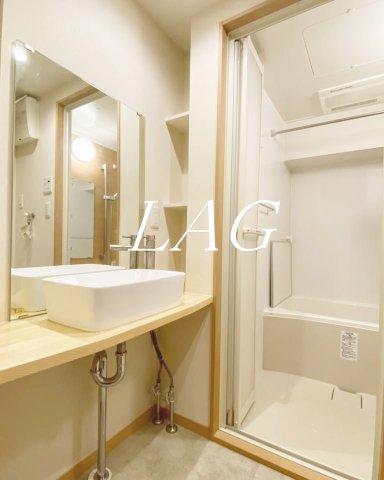 洗面設備　洗面台です。