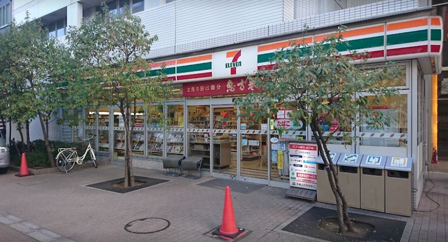 コンビニ　セブンイレブン 芝浦ベイワード店（コンビニ）まで3m
