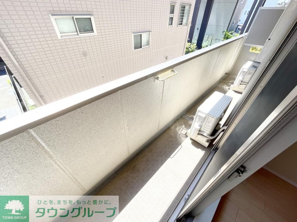 バルコニー　★お部屋探しはタウンハウジング稲田堤店まで★