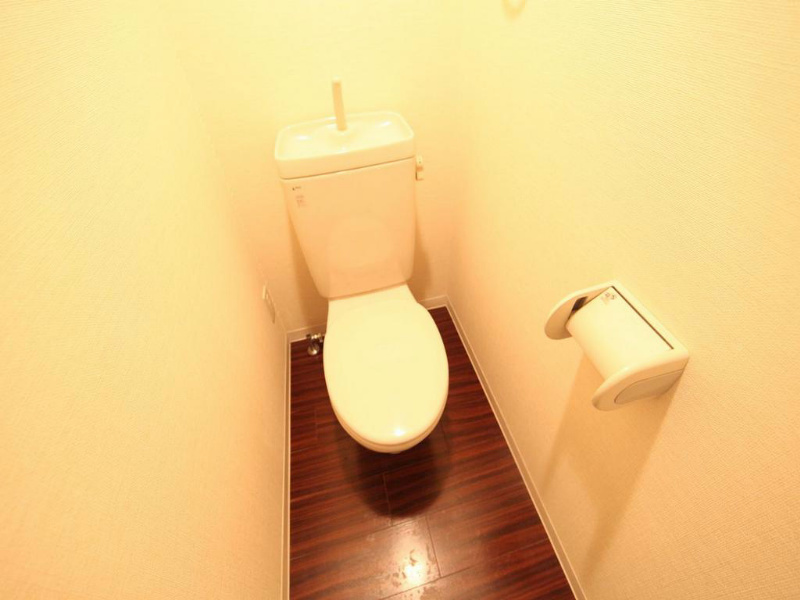 トイレ　温水洗浄便座取り付け可