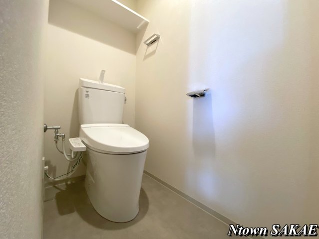 トイレ　ゆったりとした空間のトイレです