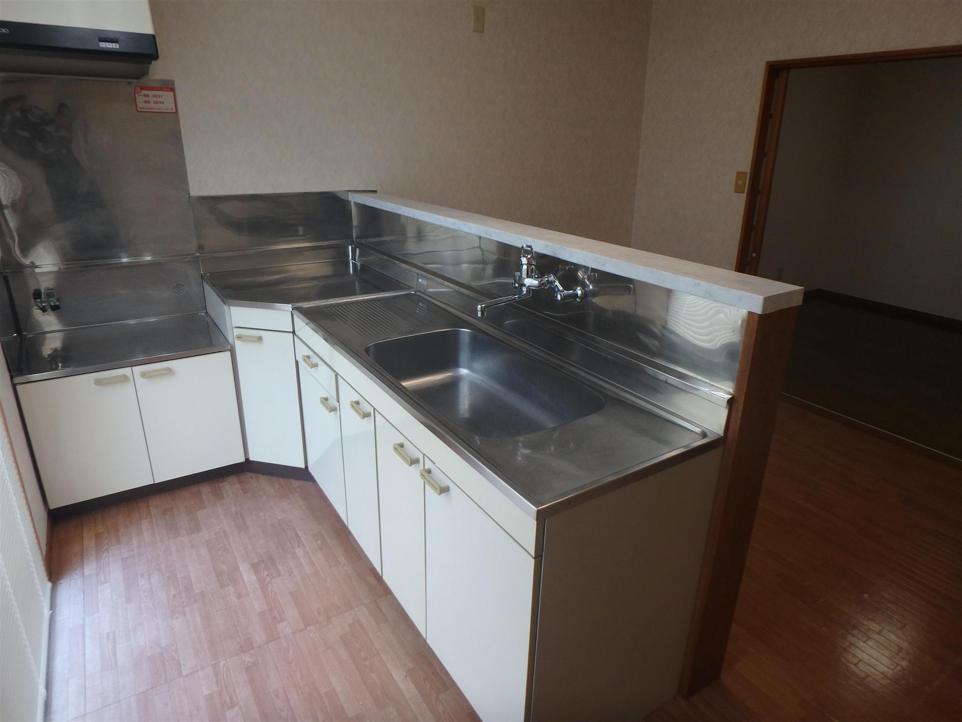 キッチン　憧れのカウンターキッチン！