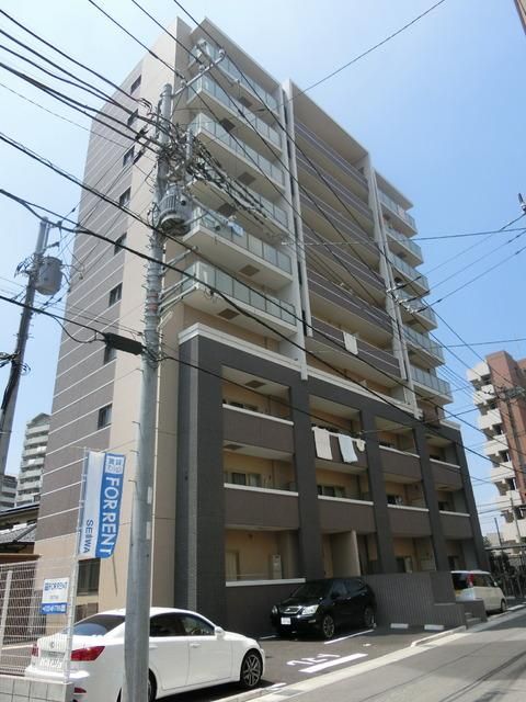 建物外観　２０１４年築　駅徒歩３分　ペット飼育可マンション