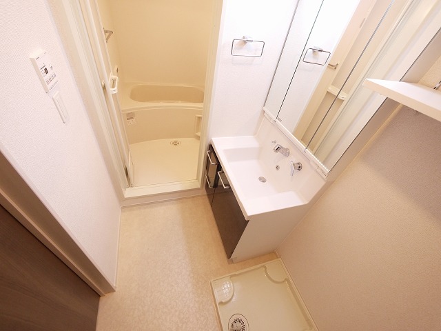 洗面設備　洗面所です