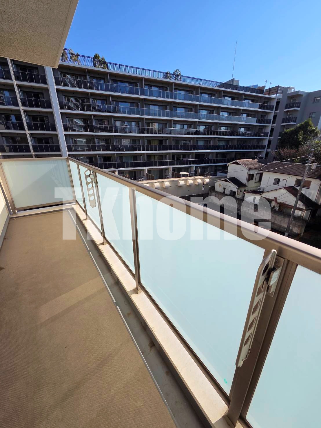 バルコニー　南向きのワイドバルコニー