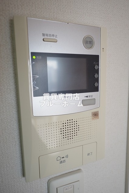 セキュリティ　モニタ付きインターホン！