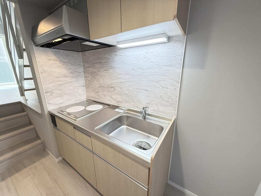 キッチン　２口ＩＨクッキングヒーター