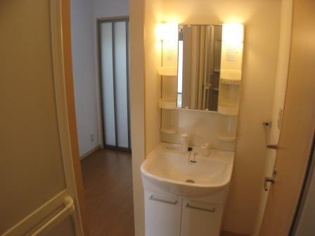 洗面設備　同タイプ別部屋の画像です。