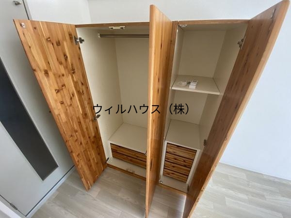収納　クローゼット！