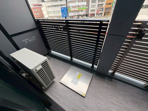 バルコニー　※別部屋の写真です