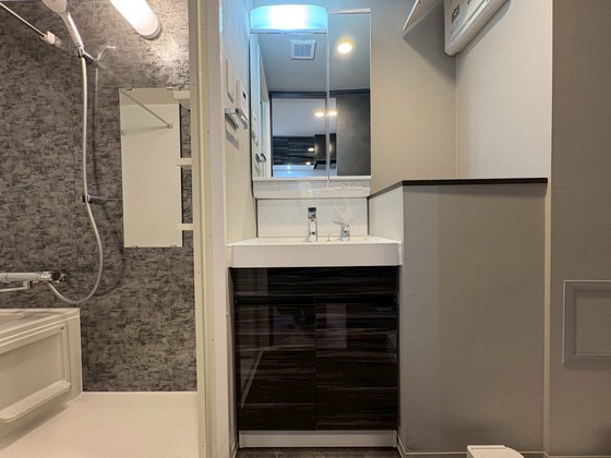 洗面設備　※別部屋の写真です