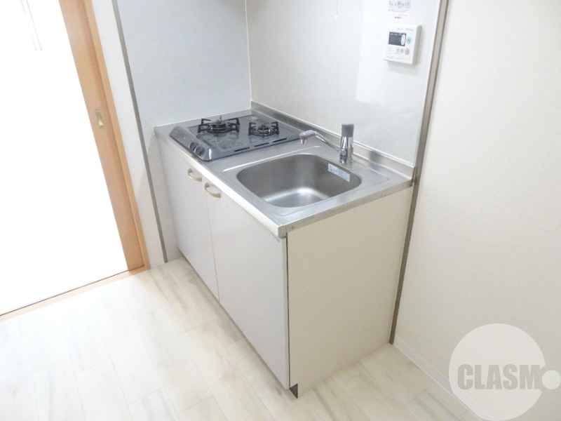 キッチン　２口コンロ付きシステムキッチン♪